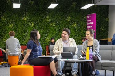 Students in the GoStudy Spaces